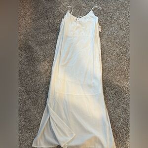Old Navy White Maxi Dress